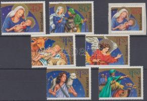 Karácsony sor + öntapadós bélyeg Christmas set + self-adhesive stamp