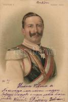 Wilhelm II, Deutscher Kaiser, litho