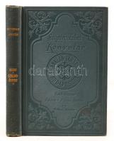 Szépirodalmi könyvtár 30 kötete jó állapotban Franklin 1890-1900, dombornyomott egészvászon kötésben