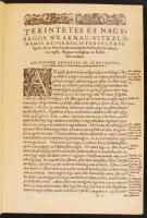 Vizsolyi Biblia I.-II. kötet. Facsimile kiadás. Bp. 1990. Magyar Helikon. Kiadói egészbőr kötésben