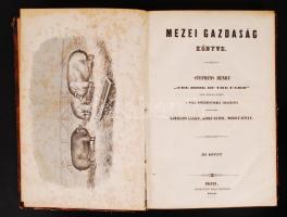 Henry Stephens: Mezei gazdaság könyve III. kötet "The Book of the Farm" czimű munkája nyomán a hazai körülményekhez alkalmazva kiadják Korizmics László, Benkő Dániel, Morócz István. Pest, 1856. Herz János. 3 litho tábla, 528 p. sok szöveg közti illusztrációval, Korabeli, félbőr kötésben