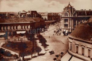 Nyíregyháza, Látkép a Takarékpénztár Palotával