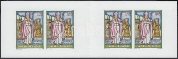 Pope Benedictus XVI's travels self-adhesive stampbooklet XVI. Benedek pápa utazásai öntapadós b...