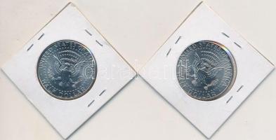 Amerikai Egyesült Államok 2012D+P 1/2$ (2x) T:1 USA 2012D+P 1/2 Dollar (2x) C:UNC