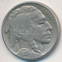 Amerikai Egyesült Államok 1918S 5c "Buffalo" T:2,2-
USA 1918S 5 Cents "Buffalo" ...
