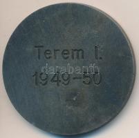 1950. "Magyar Kézilabdázók Egyesületeinek Országos Szövetsége 1933 / Terem I. 1949-50" fém...