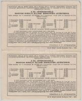 Budapest 1944. Fél-sorsjegy 2 Arany pengő árban "A 83. jótékonycélú M. Kir. Állami sorsjátékra&...