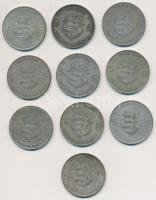 1947. 5Ft Ag "Kossuth" (10x) T:2-,3 Adamo F8.1