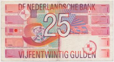 Hollandia 1989. 25G T:III Netherlands 1989. 25 Gulden C:F
