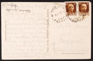 Dálnoki Miklós Béla (1890-1948) miniszterelnök saját kézzel írt lapja feleségének