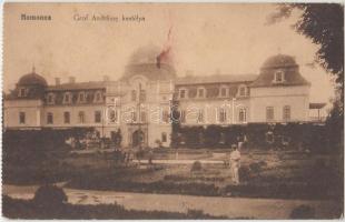 Homonna, Gróf Andrássy kastély / castle (fl)