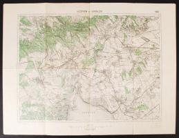 1925 Magyar Királyi Állami Térképészeti Intézet, Veszprém, 5160, 48×60 cm