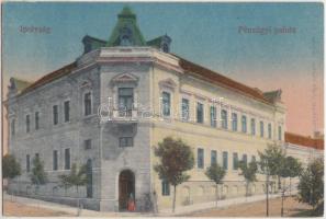 Ipolyság, Pénzügyi Palota, Unterberger Gyula kiadása / Financial Palace