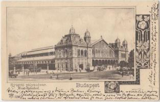 Budapest VI. Nyugati pályaudvar, Art Nouveau (fa)