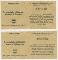 Libéria 2006. 10$ "Szabadság pillanatai" (2x) "Protestáns reformáció 1517." + &q...