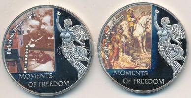 Libéria 2006. 10$ "Szabadság pillanatai" (2x) "Buda visszafoglalása 1686" + &quo...