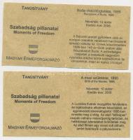 Libéria 2006. 10$ "Szabadság pillanatai" (2x) "Buda visszafoglalása 1686" + &quo...