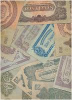 1944. 1P (4x) + 2P (2x) + 5P (9x) + 20P (3x) + 50P (2x) + 100P (3x) "A Vöröshadsereg Parancsnoksága" T:vegyes