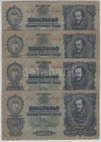 1930. 20P (4x) T:III-,IV