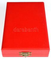 ~1955. "Hazafias Népfront" sorszámozott kitüntetés miniatűrrel eredeti adományozói dísztok...