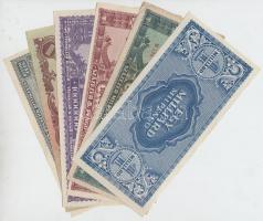 50db vegyes bankjegy a pengő időszakból T:vegyes