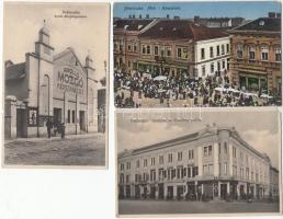 Békéscsaba - 14 db régi képeslap / 14 old postcards