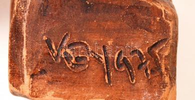 Veres Gábor(1955-): Szent József, jelzett, m: 23 cm