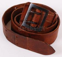 Bőr katonai derékszíj / Leather military waist belt