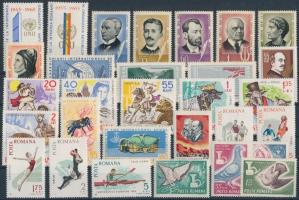 29 stamps, with complete sets, 29 db bélyeg, közte teljes sorokkal