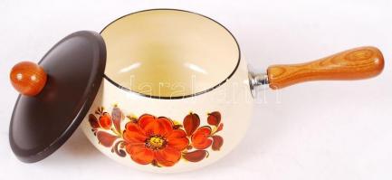 Fondue set, eredeti dobozában, újszerű állapotban hiánytalan, 16×16 cm