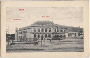 Hatvan, Elemi iskola, Honvéd szobor, Hoffmann M. L. kiadása