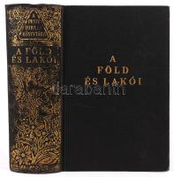 A Pesti Hírlap Könyvtára: A Föld és lakói. Bp., 1938, A Pesti Hírlap Kiadása. Aranyozott, egészvászon kötésben (a gerincen kissé kopott az aranyozás, egyébként jó állapotban). 1350 mélynyomású fényképpel, 8 színes térképmelléklettel, 75 szövegközti térképpel, táblázatokkal illusztrálva.