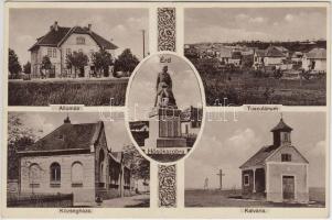 Érd, vasútállomás, Községháza, Kálvária, Tusculánum (b)