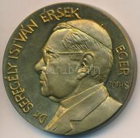 Tóth Sándor (1933-) 2004. "Dr Seregélyi István érsek / Főegyházmegyei Millennium Eger" T:1...