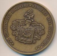 Bognár György (1944-) 1993. "Vitéz Nagybányai Horthy Miklós Kormányzó / Az újratemetés emlékére...