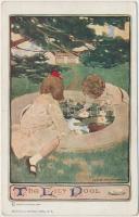The Lily Pool, children, Reinthal & Newman N.Y. Series 100. s: Jessie Willcox Smith (fa)