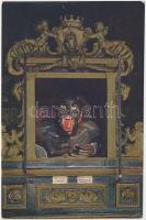 Cluny, Musée, Art d'Auvergne, Le mauvais larron / museum, The evil one (EK)