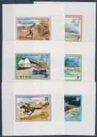 100 éves az UPU sor + bélyegek blokk formában + blokk UPU Centenary set + stamps in block form + blo...