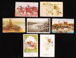 Nagyrészt háború előtti vegyes képeslap gyűjtemény kb 700 lappal; több városkép, mint motívum / Post...