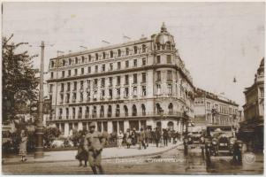 Bucharest, Bucuresti; Calea Victoriei, automobiles (gluemark)
