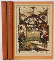 Nagy Miklós: Heckenast Gusztáv: Magyarország Képekben I.-II. Honismertető album. Pest 1870. Reprint! Műanyag védőborítóval. Hibátlan állapotban