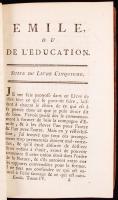 Jean Jacques Rousseau: Collection complete des Oeuvres de --, Citoyen de Geneve. 1-30 kötet. (hiány:...