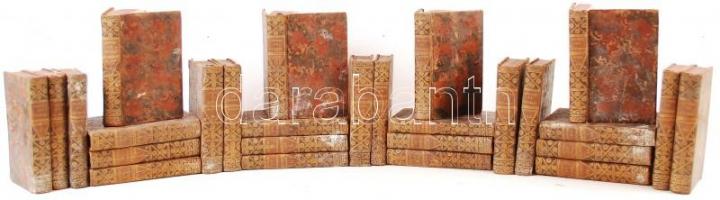 Jean Jacques Rousseau: Collection complete des Oeuvres de --, Citoyen de Geneve. 1-30 kötet. (hiány:...