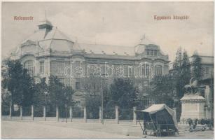 Kolozsvár, Egyetemi könyvtár,Sámuel S. Sándor kiadása / university library (Rb)