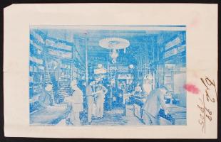 1905 Nagykikinda könyvesbolt képes számla / Kikinda book store invoice