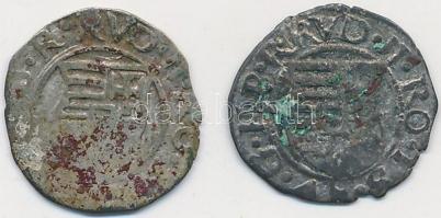 1580-1581KB Denár Ag "Rudolf" (2x) (0.46g,0.50g)  T:2-,3
Huszár 1059., Unger II 811.a