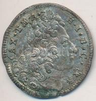 Német Államok / Bajorország 1718. 3Kr Ag "II. Miksa Emánuel" T:2- hajlás
German States / B...