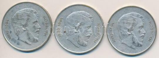 1947. 5Ft Ag "Kossuth" (3x) T:2-
Adamo F8.1