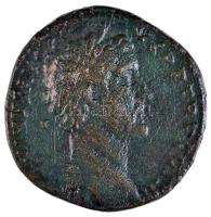 Roman Empire / Antoninus Pius 143-144. Sestertius Br "ANTONINVS AVG PI-VS P P TR P COS III / IMPERATOR II / S - C" Rome (23.42g) C:2-