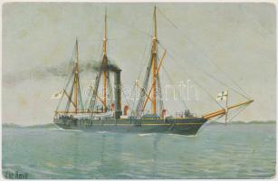 Aviso Grille 'Marine Galerie Karte Nr. 275.' s: Chr. Rave